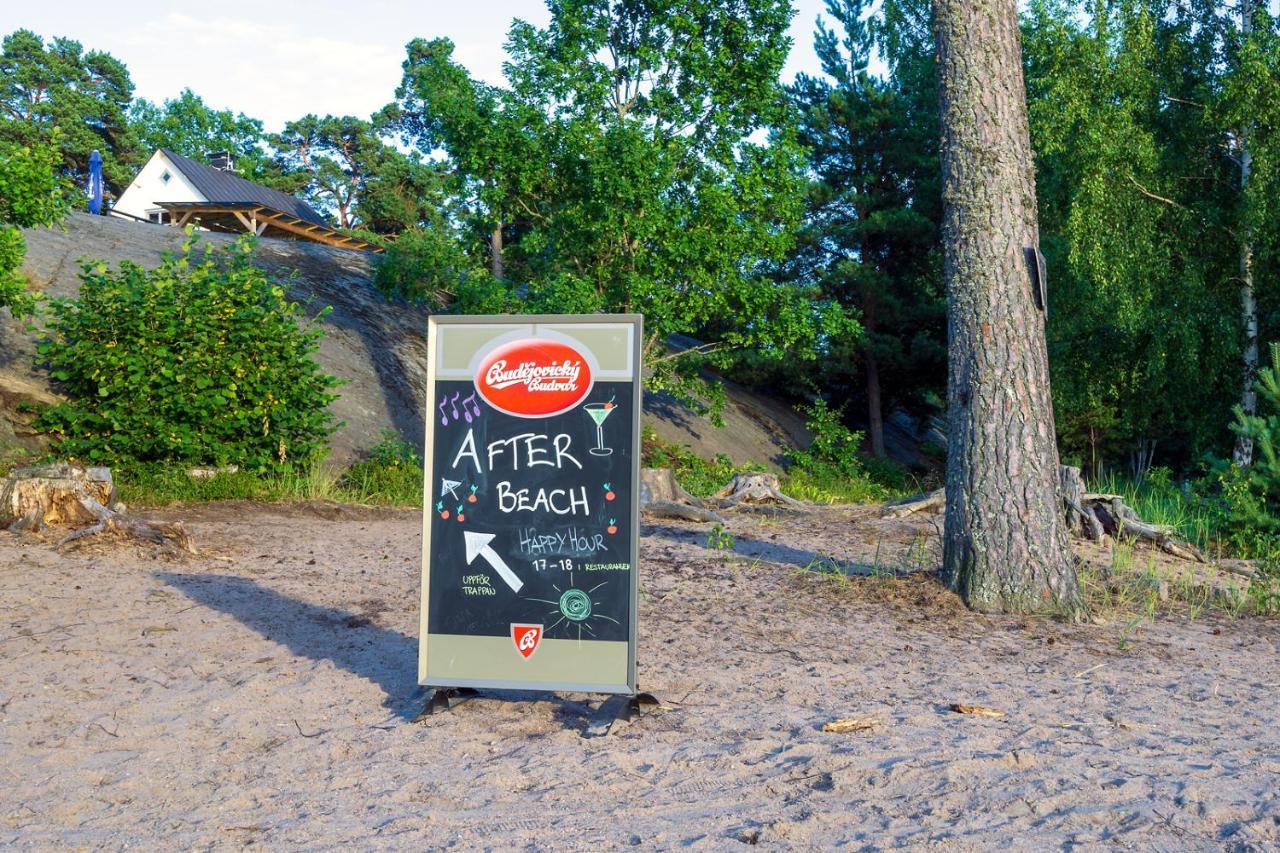 Vita Grindarna / Djuroe Havsbad Villa Djurhamn Bagian luar foto